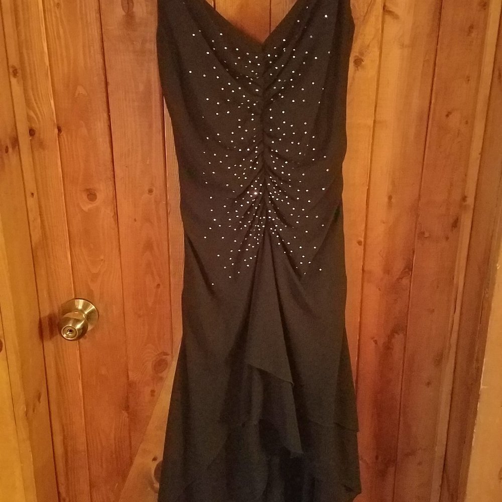 Size 8 Black long evening gown